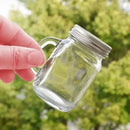 Axyaa 35ml Glass Sealed Mini Bottle Set for Coffee, Honey, Juice - Leakproof & Portable Jar