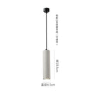 Axyaa Nordic Concret Pendant Lamp for Bedroom Bedside Restaurant Bar Island Lighting