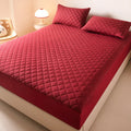 Axyaa Waterproof Quilted Mattress Protector - Non-slip Fitted Sheet Pad - 140/160/180/200
