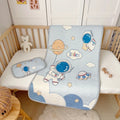 Axyaa Kids Hamburger Astronaut Latex Mat Set, Cartoon Design, 60x120cm