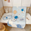 Axyaa Kids Hamburger Astronaut Latex Mat Set, Cartoon Design, 60x120cm