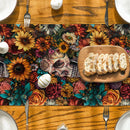 Axyaa Floral Table Runner for Kitchen Home Dining Decor