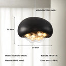 Axyaa Glass G9 LED Pendant Lights for Dining Room, Nordic Design, Indoor Bar Lighting