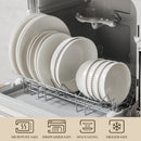 Axyaa White Porcelain Dinnerware Set - 32 PCS Ceramic Plate & Bowl Dining Collection