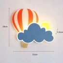 Axyaa Clouds Wall Lamps: Modern Kid's Bedroom Sconce Indoor Lighting