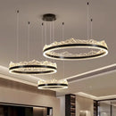Axyaa Modern Living Room LED Chandeliers Hanging Ceiling Lamp Indoor Lighting
