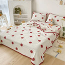 Axyaa Summer Comforter Set with Cool Feeling Fabric, Ice Silk Sheet, Pillowcase