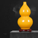 Axyaa Yellow Ceramic Vases: Elegant Home Crafts for Decoration, Office, Wedding Gifts
