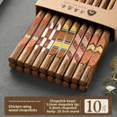 Axyaa Bohemian Ironwood Chopsticks Set - Non-Slip Japanese Sushi Tableware