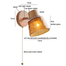Axyaa LED Wood Socket Wall Lamp for Dressing Table and Bathroom Mirror Lighting