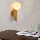 Axyaa Golden Note Wall Light: Nordic Minimalist Style Luxury Decoration for Living Room