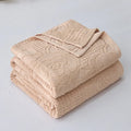 Axyaa Cotton Classic Vintage Towel Quilt Blanket - Adult Summer Air Conditioner Blanket