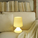 Axyaa Dazzling Mushroom Table Lamp, Rechargeable Dimmable LED Night Light for Modern Home Decor
