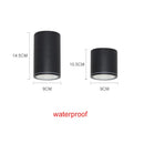 Axyaa Outdoor LED Ceiling Light Fixtures for Kitchen, Dining Room, Hallway - Waterproof Aluminum Lighting