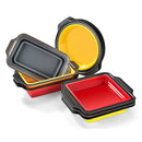 Axyaa Silicone Non Stick Cake Baking Mold - Round & Rectangular Shapes