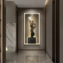 Axyaa Abstract LED Wall Light for Living Room Decor and Art Mural Lighting