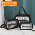 Axyaa Large Capacity Beauty Case Makeup Organizer Storage Wash Bag