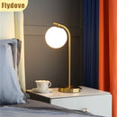 Axyaa Brass LED Desk Lamp - Minimalist Creative Lighting Fixture