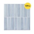 Axyaa 3D Peel and Stick Kitchen Tile Backsplash 10pcs 30x30cm 3D Tile Sticker