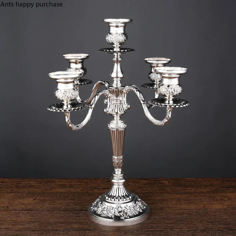 Axya Retro Wedding Candle Holders for Romantic Home Decor