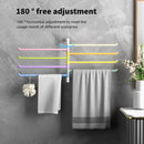 Axyaa Rotating Towel Rack Organizer for Kitchen & Bathroom Storage
