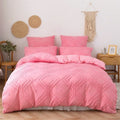 Axyaa Geometric Cut Flowers Bedding Set - Twin to King Sizes