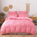 Axyaa Geometric Cut Flowers Bedding Set - Twin to King Sizes