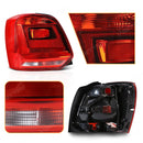 Axyaa Rear Tail Light Assembly Set for VW POLO 2014-2018 (No Bulbs)