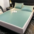 Axyaa Carbon Light Ice Silk Summer Mat - Machine Washable & Durable