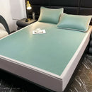 Axyaa Carbon Light Ice Silk Summer Mat - Machine Washable & Durable
