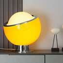 Axyaa Stained Glass Planet Table Lamp for Bedroom Study Decor