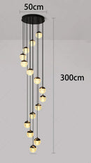 Axyaa Modern LED Chandelier for Dining Room and Living Room