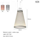 Axyaa Tassel Pendant Light: Modern Staircase Living Room Dining Room Lamp