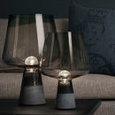 Axyaa Cement Industrial Table Lamp for Modern Bedroom Living Room Decor