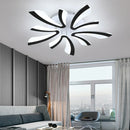 Axyaa Modern Acrylic LED Chandelier Ceiling Light Fixture | RC Dimming Creative Design Lamps