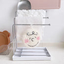Axyaa Kitchen Supplies Storage Rack: Drain Rag Rack, Countertop Sponge Towel Holder