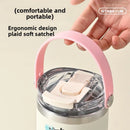 Axyaa Stainless Steel Vacuum Insulation Cup with Straw, Large & Portable