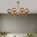 Axyaa LED Chandelier: Modern Minimalist Magic Bean Decor Light for Living Room, Bedroom, Restaurant