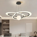 Axyaa Modern LED Pendant Chandeliers for Living Room and Dining Room Lighting