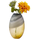 Axyaa Light Luxury Model Room Decor Set: Coffee Table, Vase, Flowers, Soft Furnishings