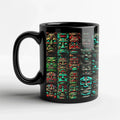 Mayan Style Stone People Ceramic Mug by Axyaa - History Lover's Gift