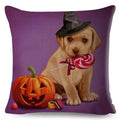 Axyaa Cartoon Dog Linen Pillowcase 45*45cm