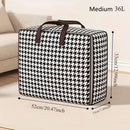 Axyaa Quilt Storage Bag | Large Capacity Organizer with Handles | Dustproof & Foldable