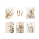 Autumn Harvest Pampas Grass Canvas Print Wall Art by Axyaa