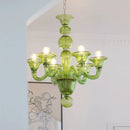 Axyaa Modern Crystal Chandelier Classic Arm Hanging Lamp for Living Room