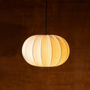 Axyaa Japanese Wabi-Sabi Pleated Fabric Pendant Lights for Home Decoration