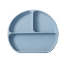 Axyaa Silicone Kids Tableware: High Temp Resistant, Drop-proof, Food Grade Child Bowl & Plate