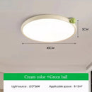Axyaa Round LED Ceiling Lamp: Modern Bedroom Study Lighting for Elegant Home Decor