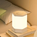 Axyaa LED Night Light: USB Charge, Human Touch Control, Ideal for Bedroom Bedside Table.