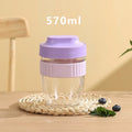 Axyaa Breakfast Oatmeal Cereal Cup Portable Yogurt Salad Spoon Container